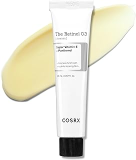 COSRX Retinol Cream, 0.67 Oz, Anti-aging Eye & Neck Cream with Retinoid Treatment to Firm Skin, Reduce Wrinkles, Fine Lines, Signs of Aging, Gentle Daily Korean Skin Care (Retinol 0.3% Cream)