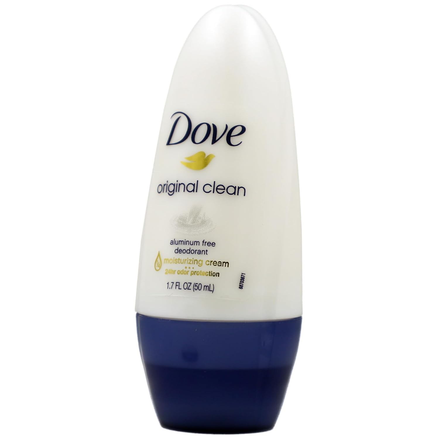 Dove Original Clean Roll On Deodorant, Aluminum Free, All Day Odor Protection, 4-Pack, 1.7 FL Oz Each, 4 Bottles-1