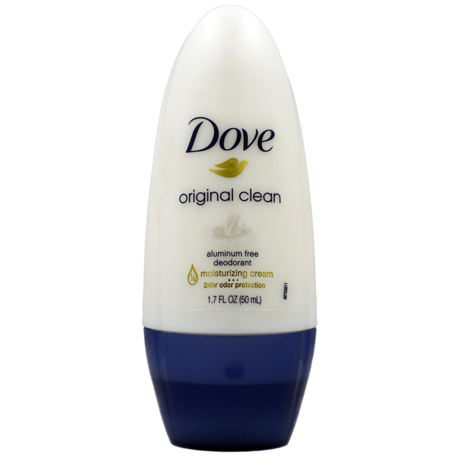 Dove Original Clean Roll On Deodorant, Aluminum Free, All Day Odor Protection, 4-Pack, 1.7 FL Oz Each, 4 Bottles-2