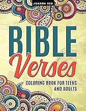 Bible Verses Coloring Book for Teens and Adults: Inspiring Christian Themed for Creative Souls, Inspirational, Religious, Uplifting Scripture Quotes for Stress Relief and Relaxation