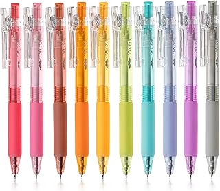 Mr. Pen- Retractable Gel Pens, 10 Pack, Candy Colors, Fast Dry, Gel Pens Fine Point 0.5mm, Retractable Pens, Cute Pens, Gel Ink Pens, Aesthetic Pens for Journaling, Colorful Pens, Fine Tip Pens