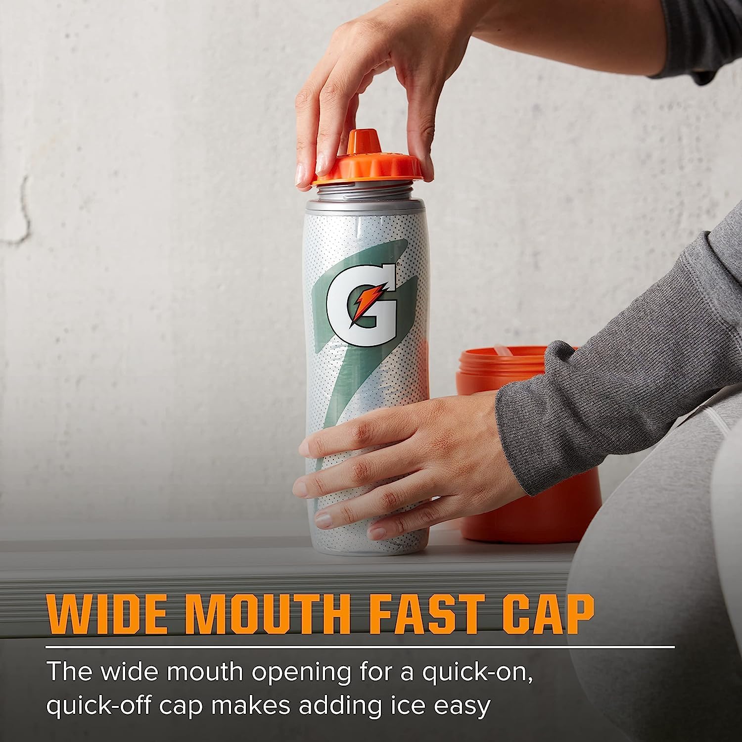 Gatorade Insulated Squeeze Bottle, 30oz-5