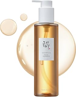 Beauty of Joseon Ginseng Cleansing Oil Waterproof Makeup Remover for Sensitive, Acne-Prone Facial Skin. Korean Skin Care for Men and Women, 210ml, 7.1 fl.oz