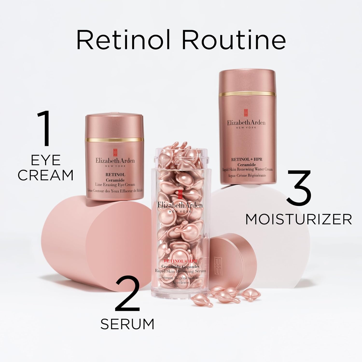 Elizabeth Arden Retinol + HPR Ceramide Capsules, Rapid Skin Renewing Serum-14