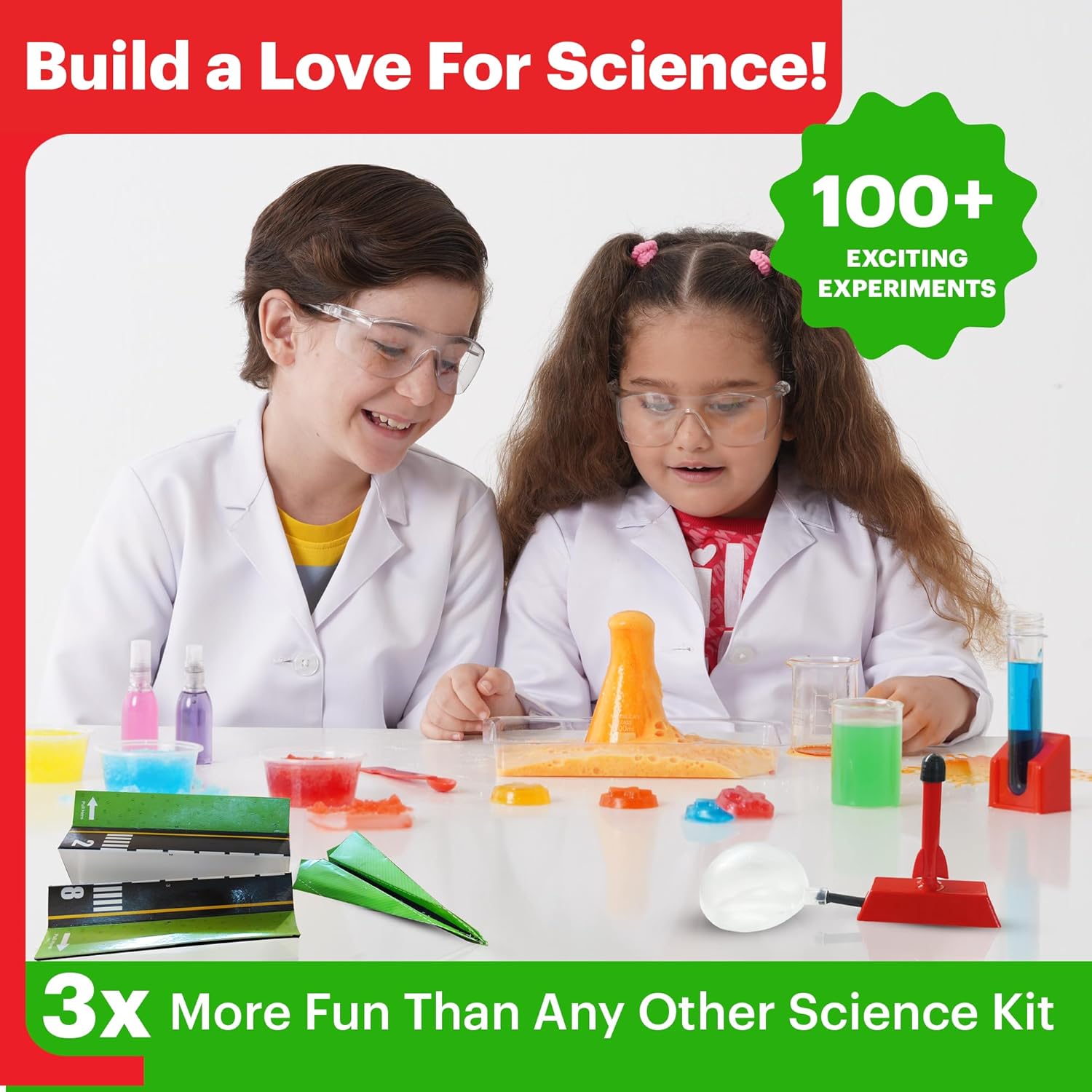 Doctor Jupiter My First Amazing Science Kit for Kids Ages 4+ | Birthday Gift Ideas for 4-5-6-7-8-9-10-11-12 Year Old Boys & Girls | STEM Learning & Educational Toys |Advanced Science Experiment Series-4