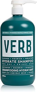 VERB Hydrate Shampoo Cleanses Dry and Frizzy Hair to Reduce Frizz and Add Moisture to Hair