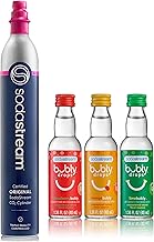 sodastream Quick Connect CQC 60L Co2 Stock-Up Bundle with Bubly 3-Pack