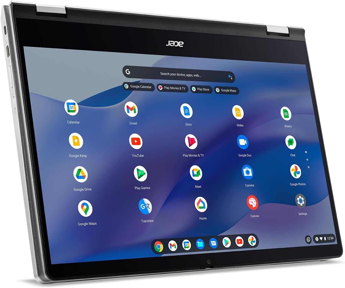 Acer Chromebook Spin 514 CP514-3HH-R6VK Laptop | AMD Ryzen 5 5625C | 14" FHD IPS Touch Display | 8GB LPDDR4X | 128GB eMMC | Wi-Fi 6 | FHD Webcam | HDMI Port | Backlit Keyboard | Chrome OS | Sleeve-13