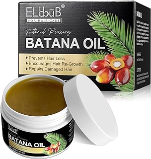 Raw Batana Oil for Hair Growth and Repair -100% Pure, Unrefined Oil from Honduran Rainforests Prevent Hair Loss and Enhances Hair Thickness in Men & Women