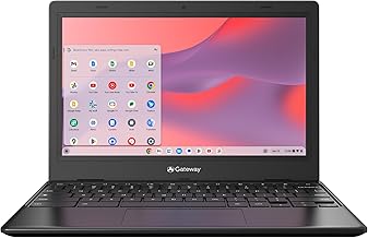 acer Gateway Chromebook 311 CBO311-1H-C1MX Laptop | Intel Celeron N4500 | 11.6" HD (1366 x 768) Display | 4GB LPDDR4X | 64GB eMMC | Wi-Fi 5 802.11ac | Chrome OS | Star Black