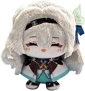 Small Size Honkai Star Rail Plush Figure Doll - Firefly Plush (4 inch), Keychain Anime Figure Soft Stuffed Gift for Game Fans