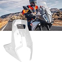 Windshield Deflectors for 790 890 ADV Adventure R Rally 2023-2024, Motorcycle Front Acrylic Wind Shield Air Deflector WindScreen Visor Accessories for 790 890 ADV R Rally (Transparent)