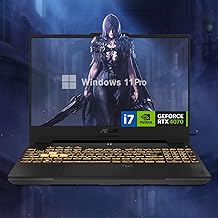 ASUS TUF 15.6 i7 RTX 4070 Premium Gaming Laptop, 15.6" FHD 1920 * 1080 144Hz, Intel i7-13620H (Beats Intel i9-12900), NVIDIA GeForce RTX 4070, 64GB DDR5, 4TB SSD, RGB Backlit Keyboard, Windows 11 Pro