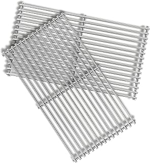 19.5'' Cooking Grates Replace for Weber Genesis Grill Grates, Fits Weber Genesis 300 Series E/S/EP/CEP 310 320 330 Grill Parts, Replacement Parts for Weber W7528/7524