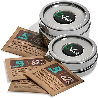 CVAULT Personal Storage Starter Kit with Boveda Humidity Control