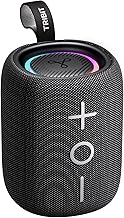 Tribit Portable Bluetooth Speaker StormBox Mini, 12W Wireless Speaker with Bluetooth 5.4, 360° Surround Sound, IPX7 Waterproof, LED Lights, Type-C, TWS Pairing, 12H Playtime for Home/Outdoor