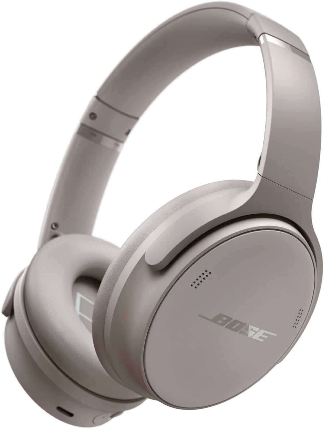 Bose QuietComfort Wireless Noise Cancelling Headphones, Bluetooth Over Ear Headphones with Up to 24 Hours of Battery Life, Sandstone - Limited Edition Color-0