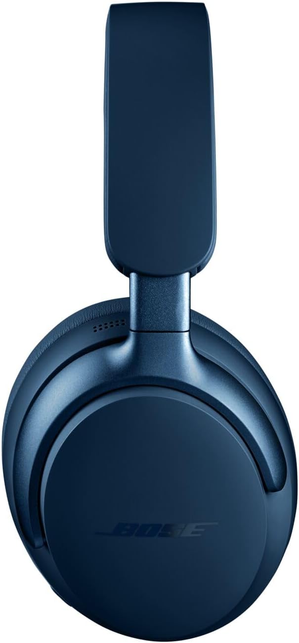 Bose QuietComfort Ultra Bluetooth Headphones, Wireless Headphones with Spatial Audio, Over Ear Noise Cancelling Headphones with Mic, Up to 24 Hours of Battery Life, Lunar Blue - Limited Edition Color-4