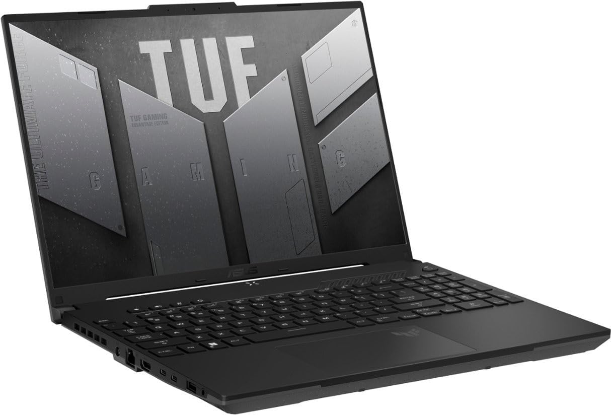 ASUS TUF Gaming A16 Laptop 16" FHD+ 165Hz 7ms 100% sRGB AMD Octa-core Ryzen 7 7735HS 16GB RAM 512GB SSD Radeon RX 7700S 8GB Graphic (>RTX4060) Backlit USB-C USB4 Fast Charging Win11 + HDMI Cable-4