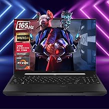 ASUS TUF 16" Ryzen 7 Ultimate Gaming Laptop, 16" FHD+ 165Hz, AMD Ryzen 7 7735HS (Beats Intel i7-13700H), AMD Radeon RX 7700S (Beats GeForce RTX 4060), 16GB DDR5 RAM, 1TB SSD, RGB Backlit KB, W11 Home