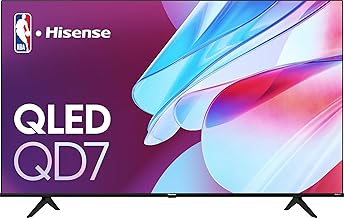 Hisense QD7 Series 65QD7N 65 Inches QLED 4K TV | 144Hz | Direct Full Array | Game Mode Pro, Alexa Compatibility