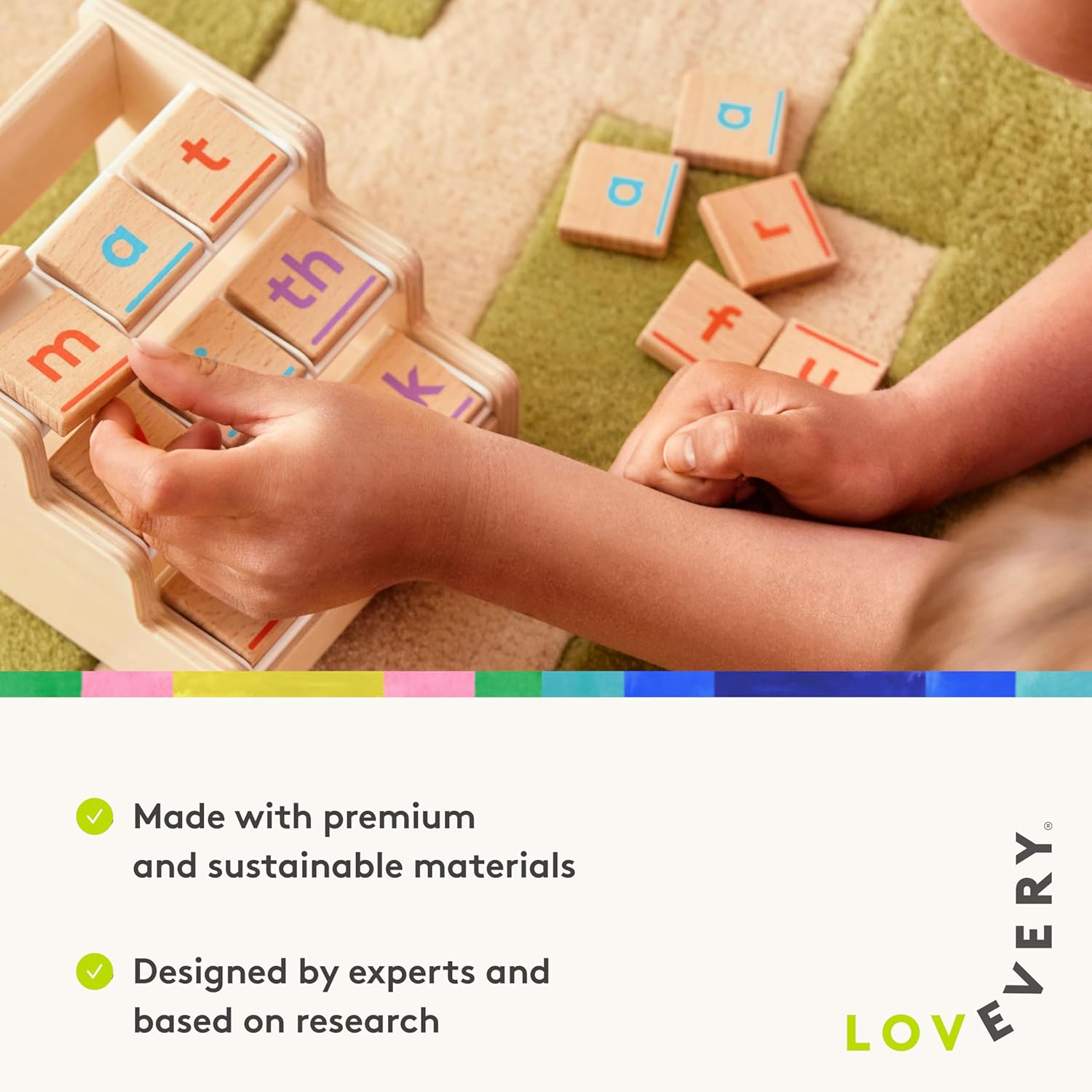 Lovevery | The Reading Skill Set Part 2| Words to Books | A Phonics-Based Program for Learning to Read, Learn Blending Through Fun Games, Reading Skills: Ages Kindergarten & 1st Grade-8