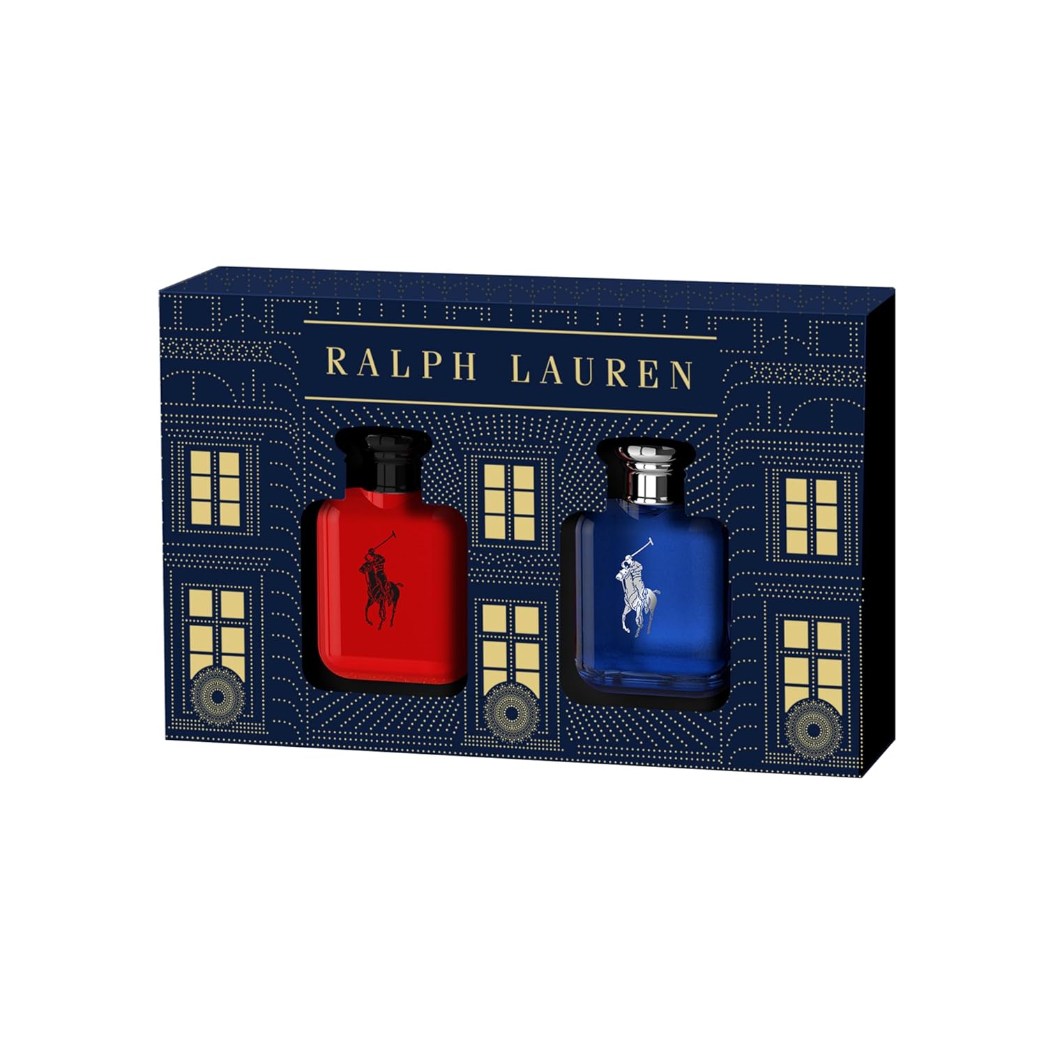 Ralph Lauren - Polo Red & Polo Blue - Eau de Toilette – Men’s Cologne – 2-Piece Mini Gift Set – Travel Size - 0.5 Fl Oz Each-0