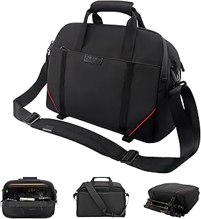 Cwatcun Camera Bag Crossbody, DSLR/SLR/Mirrorless Camera Bags for Photographers with Tripod Holder, Camera Case Compatible with Canon/Nikon/Sony - Medium