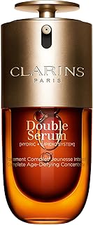 Clarins NEW Double Serum | Anti Aging Face Serum | Visibly Firms, Smoothes, Boosts Radiance, and Refines Pores | 24H Hydration | All Skin Types