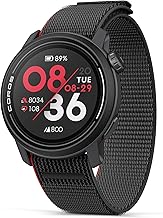 COROS PACE 3 Sport Watch GPS, Lightweight and Comfort, 17 Days Battery Life, Dual-Frequency GPS, Heart Rate, Navigation, Sleep Track, Training Plan, Run, Bike, and Ski (Ink Nylon)