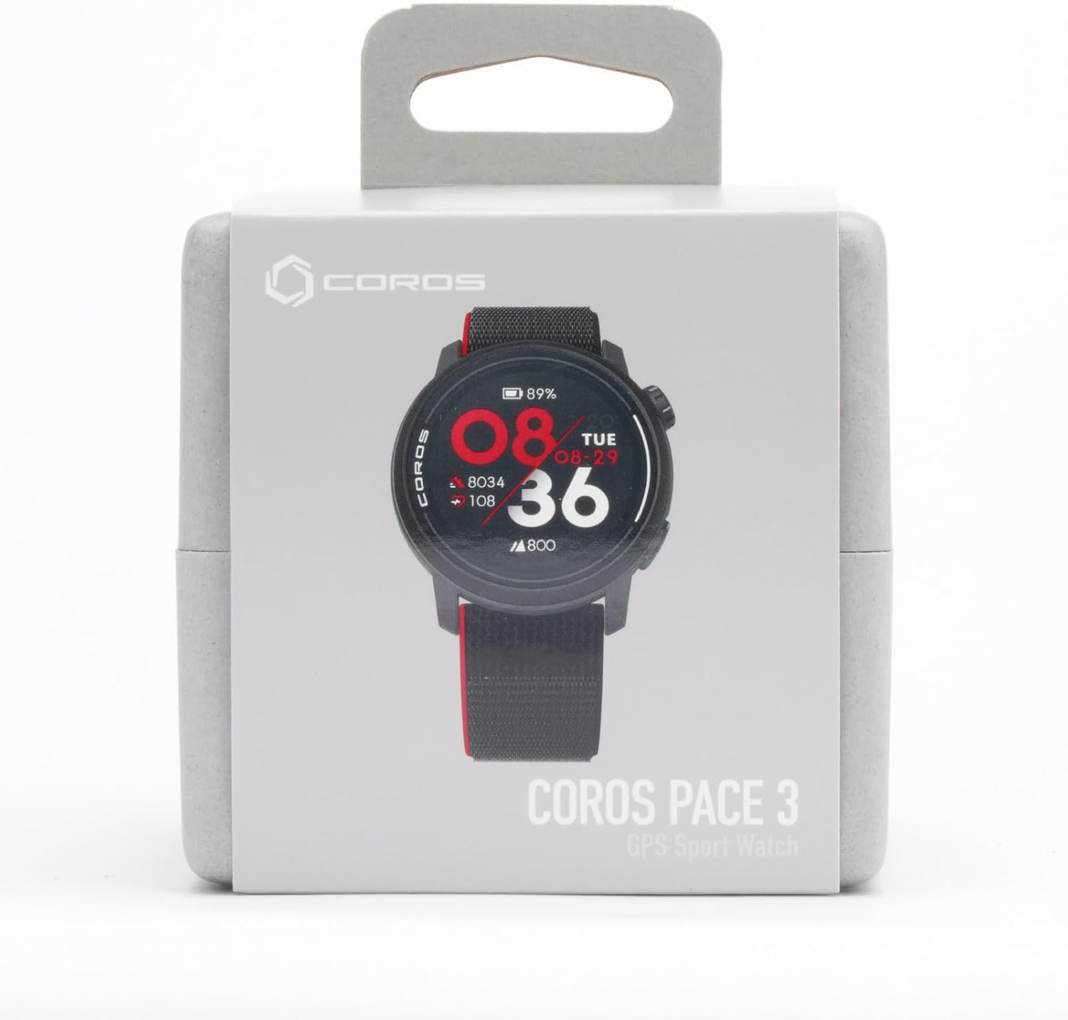 COROS PACE 3 Sport Watch GPS, Lightweight and Comfort, 17 Days Battery Life, Dual-Frequency GPS, Heart Rate, Navigation, Sleep Track, Training Plan, Run, Bike, and Ski (Ink Nylon)-8