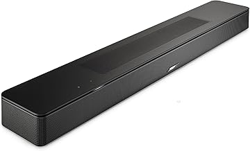 Bose New Smart Dolby Atmos Soundbar, Bluetooth Soundbar Speaker with Voice Control and Amazon Alexa Built-in, Works with Google Assistant Capabilities, Black