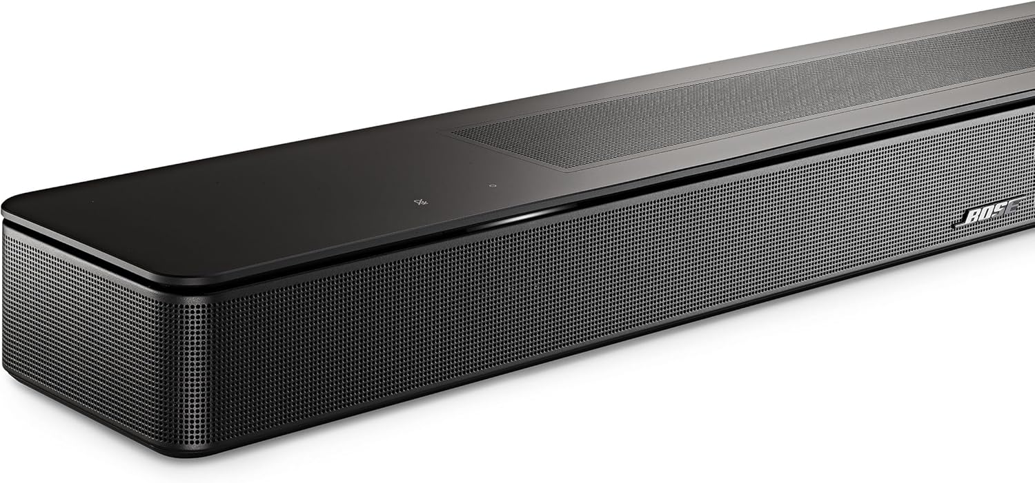 Bose New Smart Dolby Atmos Soundbar, Bluetooth Soundbar Speaker with Voice Control and Amazon Alexa Built-in, Works with Google Assistant Capabilities, Black-3