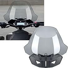 Adjustable 3 inches Windshield for Can-Am Ryker 600 900 Sport & Rally Edition 2019-2023 All Models, Front Vented Wind Deflector Windscreen Accessories( Replace # 219401023, 219400771)