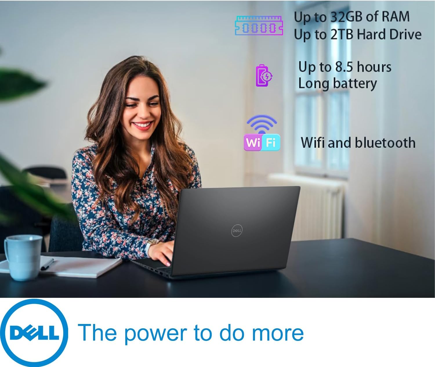 Dell Newest Inspiron 15.6'' Everyday Laptop, Intel Dual-Core Processor, HD Anti-Glare Display, SD-Card Reader, Wi-Fi & Bluetooth, HDMI, Webcam, WOWPC Bundle (Windows 11 Home, 16GB RAM | 1TBSSD)-4