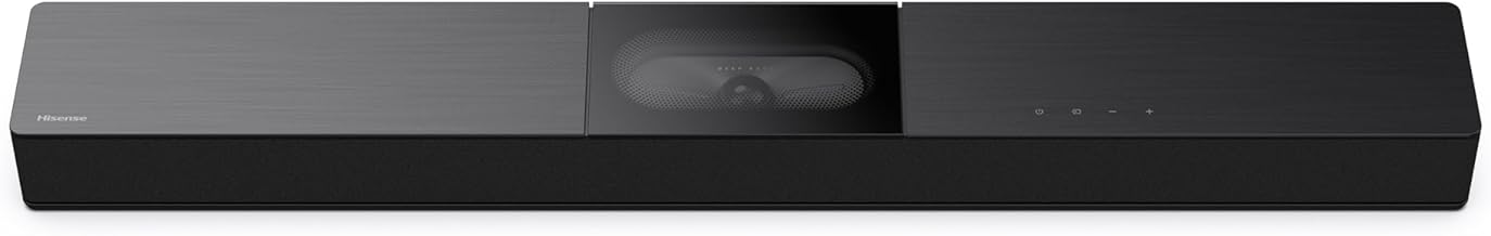 Hisense A620 2.1ch All-in-one Sound Bar with Built-in Subwoofer, 240W, DTS Virtual: X, Dolby Dightal Plus, Bluetooth 5.3, Roku TV Ready, HDMI ARC/AUX/USB, Ez Play, Black (A620, 2024 Model)