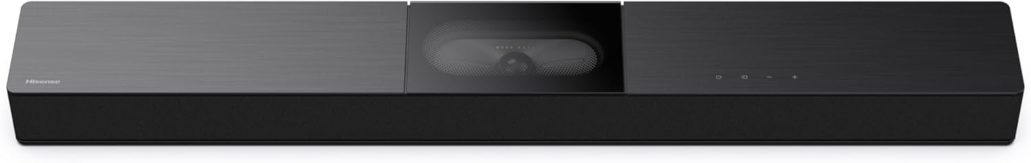 Hisense A620 2.1ch All-in-one Sound Bar with Built-in Subwoofer, 240W, DTS Virtual: X, Dolby Dightal Plus, Bluetooth 5.3, Roku TV Ready, HDMI ARC/AUX/USB, Ez Play, Black (A620, 2024 Model)-0