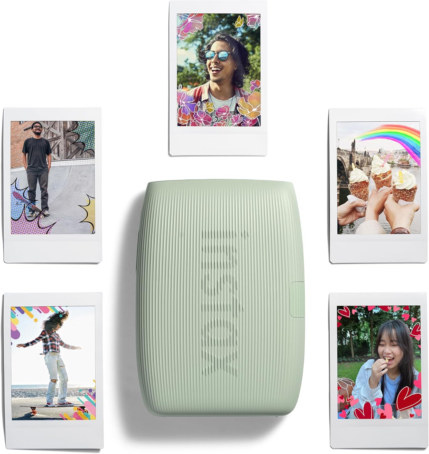 Fujifilm Instax Mini Link 3 Smartphone Printer - Sage Green-7