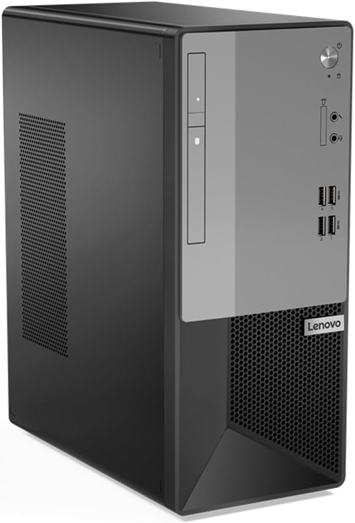 Lenovo V50t Gen 2 Business Desktop Computer, Intel 4-Core Processor(Up to 4.3Ghz), 16GB RAM, 512GB PCIe SSD, 4K 3-Monitor Support, DisplayPort, HDMI, VGA, DVD-RW, Wi-Fi, Bluetooth, Windows 11 Pro-1