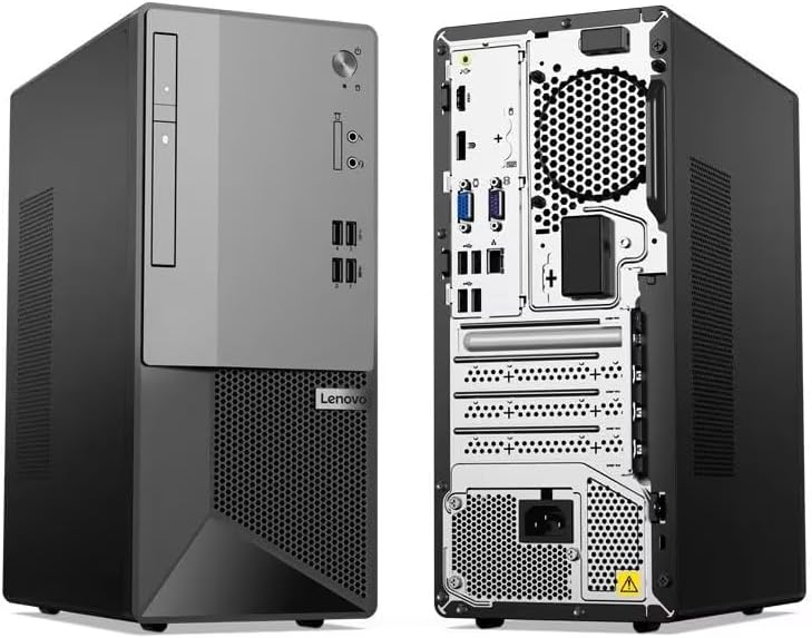 Lenovo V50t Gen 2 Business Desktop Computer, Intel 4-Core Processor(Up to 4.3Ghz), 16GB RAM, 512GB PCIe SSD, 4K 3-Monitor Support, DisplayPort, HDMI, VGA, DVD-RW, Wi-Fi, Bluetooth, Windows 11 Pro-4