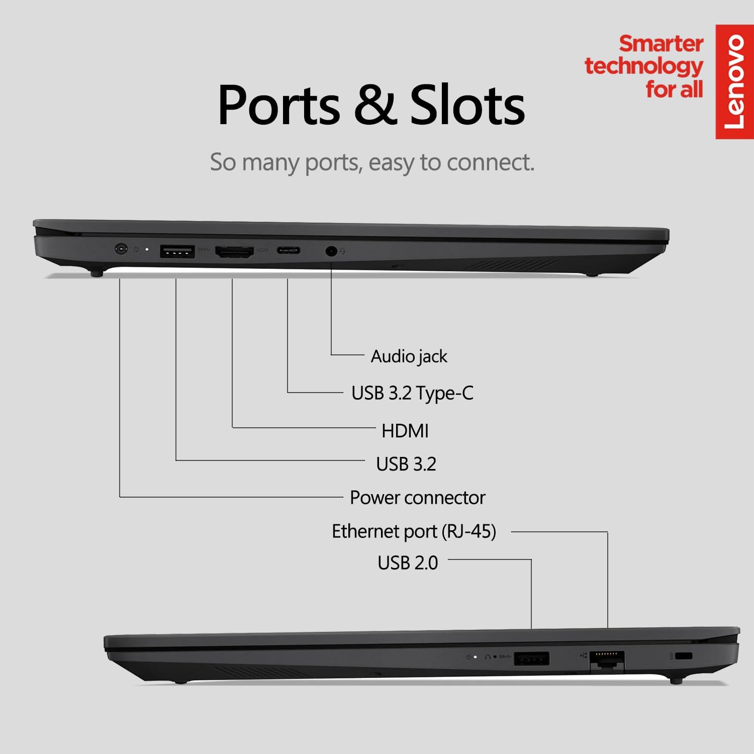 Lenovo Newest V15 Essential Laptop | 16GB RAM | 1TB SSD | 15.6" FHD (1920 x 1080) Display | Intel Quad-core Processor | Ethernet RJ-45 | Windows 11 Pro | WOWPC 500GB External HDD-2