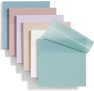 Transparent Sticky Notes, 3x3 inch Pastel Color Clear Sticky Notes, Self-Adhesive Waterproof Translucent Sticky Notes for Annotation College School and Office Supplies - 300 Sheets