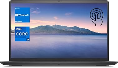 Dell Inspiron 3520 15.6" Touchscreen i7 Laptop, 15.6" FHD Touchscreen, Intel Core i7-1255U, 32GB RAM, 1TB SSD, Numeric Keypad, Webcam, SD Card Reader, HDMI, Wi-Fi, Windows 11 Home, Black