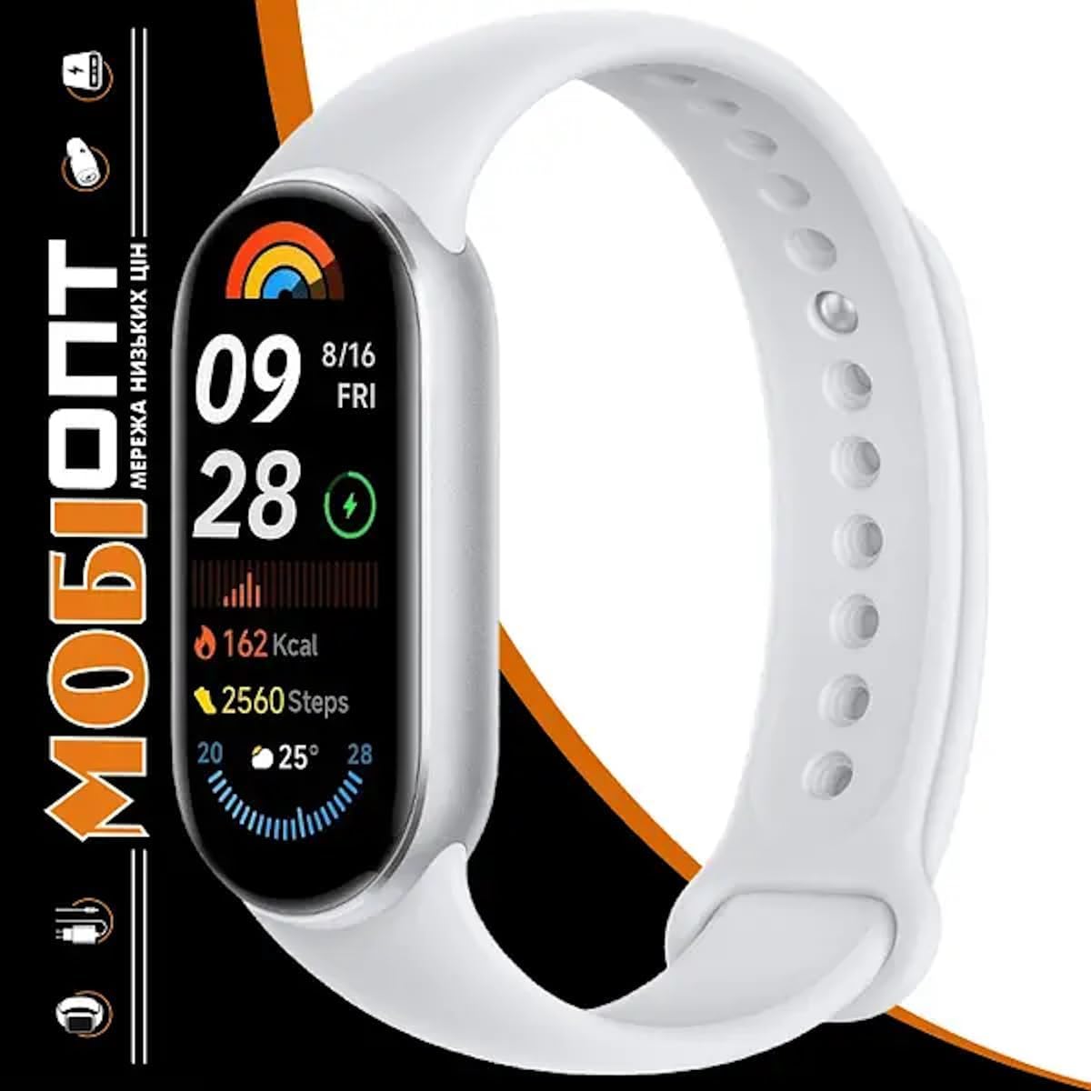 Xiaomi Smart Band 9 Global Version (2024) 1.62" Amoled Display | 233 mAh Battery | up to 21 Days of Battery Life | Over 150 Workout Modes | BT 5.4 | 50M Water Resistant - Glacier Silver-4