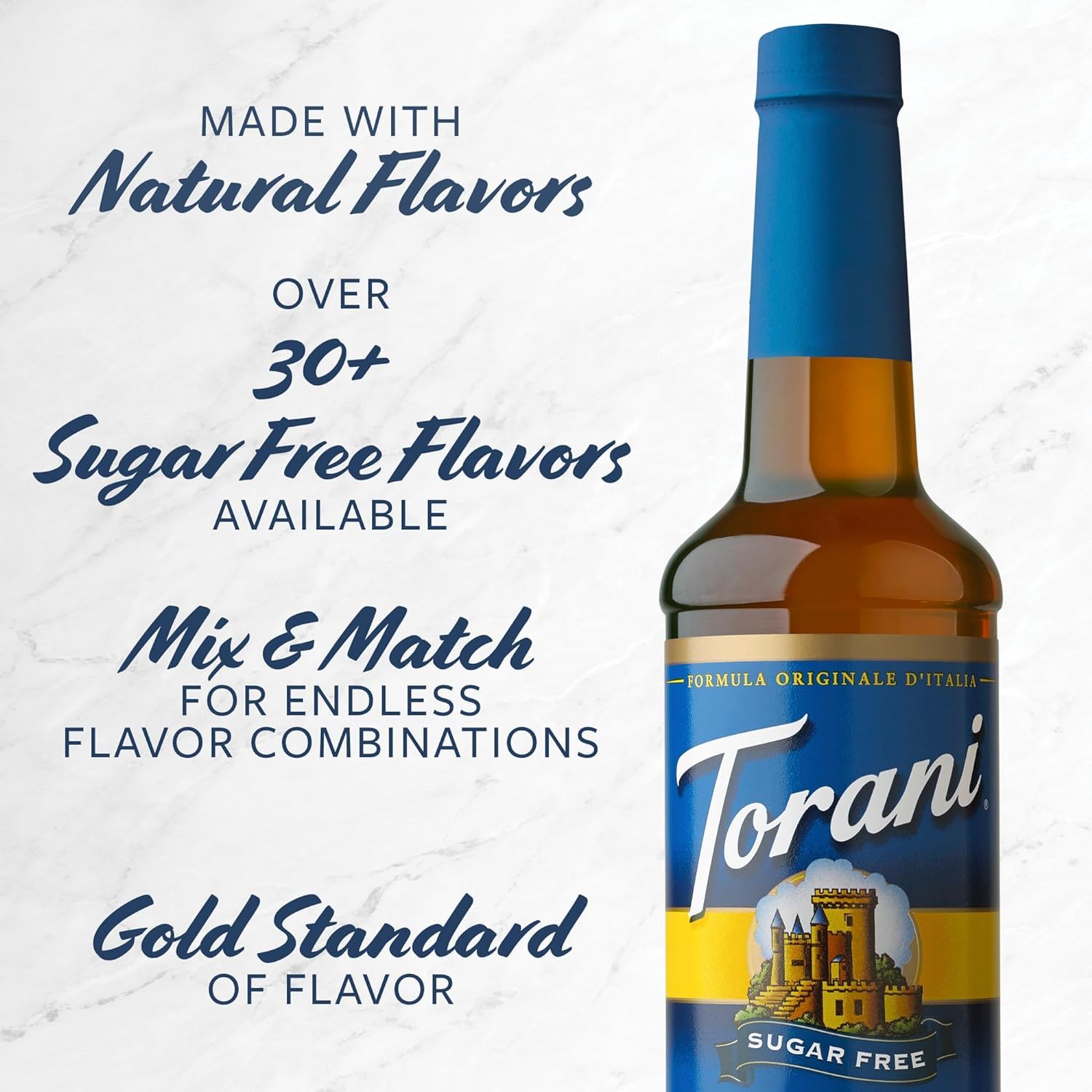 Torani Syrup Variety Packs, Sugar Free Coffee Favorites, 25.4 fl oz Bottle (Pack of 4)-3