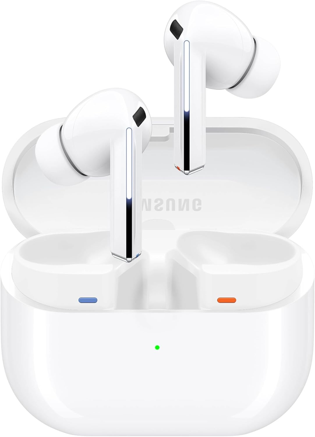 SAMSUNG Galaxy Buds 3 Pro AI True Wireless Bluetooth Earbuds, Noise Cancelling, Sound Optimization, Real-Time Interpreter, Redesigned Comfort Fit, White [US Version, Amazon Exclusive 2Yr Warranty]-0