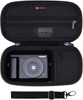 XANAD Digital Camera Case for Gavonde/Duluvulu/Oiadek/Femivo/VETEK/IWEUKJLO/VJIANGER/WIKICO/Saneen/OIEXI 4K 48MP Vlogging Camera and Other Accessories, with Shoulder Strap (Black)