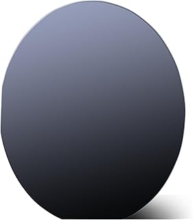 stonylab Prime Grade Single Crystal Silicon Wafer, 4 Inch Diameter, N-Type, Phosphorus Dopant, 100 Orientation, Single Side Polished for Low Resistance Semiconductor Applications