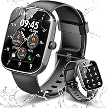 Smart Watch, 1.91" HD Screen Smartwatch for Men Women(Answer/Make Call), Fitness Watch with Heart Rate/Sleep Monitor/Steps Monitor, 110+ Sports Modes, IP68 Waterproof Activity Trackers for Android iOS