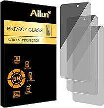 Ailun 3 Pack Privacy Screen Protector for iPhone 16 Pro Max [6.9 inch], Anti Spy Private Tempered Glass Anti-Scratch Case Friendly